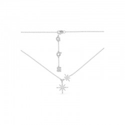 Hexagram Silver Clavicle Necklace For Women