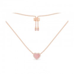 Rose Gold Collarbone Necklace For Women