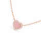 Rose Gold Collarbone Necklace For Women